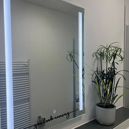 דירה Laluna Modernes Wohnstudio Mit Balkon Im Herzen Von באד רוטנפלדה