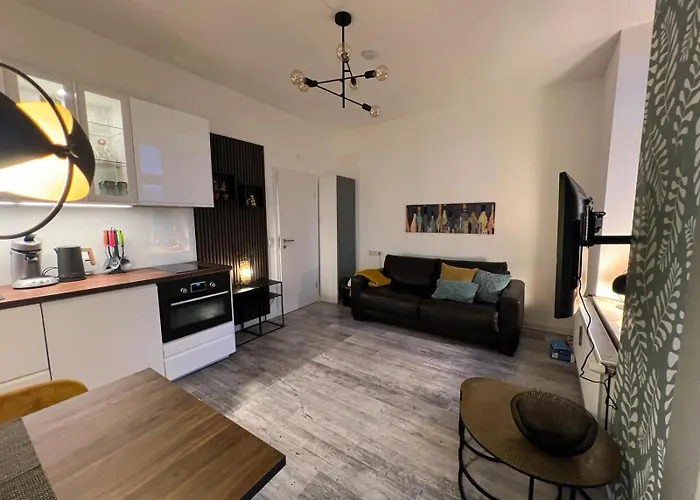 Laluna Modernes Wohnstudio Mit Balkon Im Herzen Von Daire Bad Rothenfelde