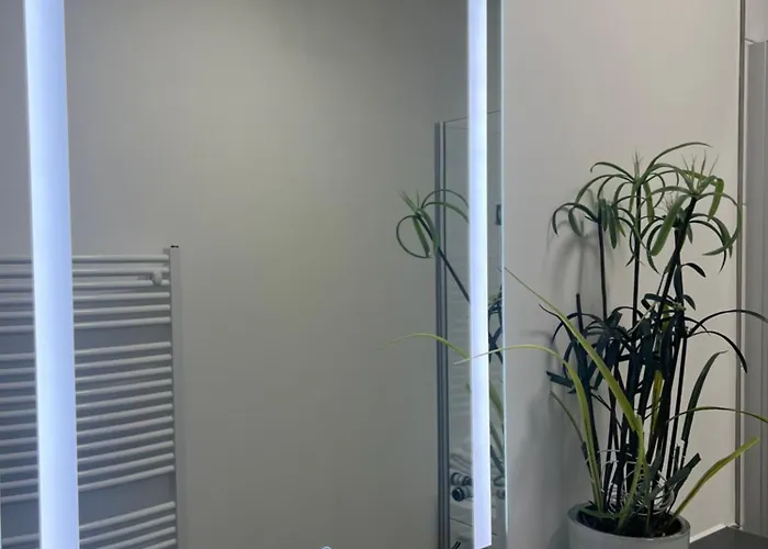 Daire Laluna Modernes Wohnstudio Mit Balkon Im Herzen Von Bad Rothenfelde